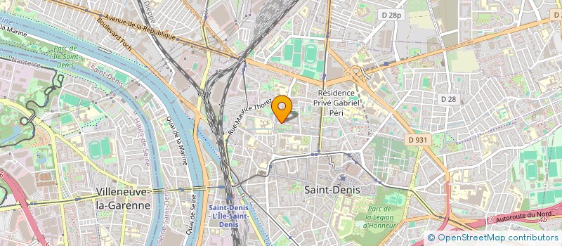localisation de l'entreprise MADAME AFIDA HAMDI à SAINT-DENIS