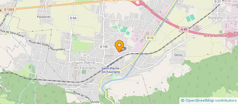 localisation de l'entreprise MADAME AFIFA ZAIRI  SAINT-PIERRE-EN-FAUCIGNY