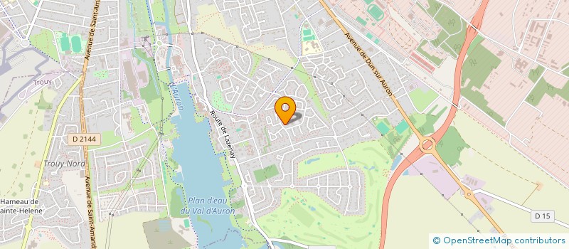 localisation de l'entreprise MADAME AFONSINA NKODIA  BOURGES