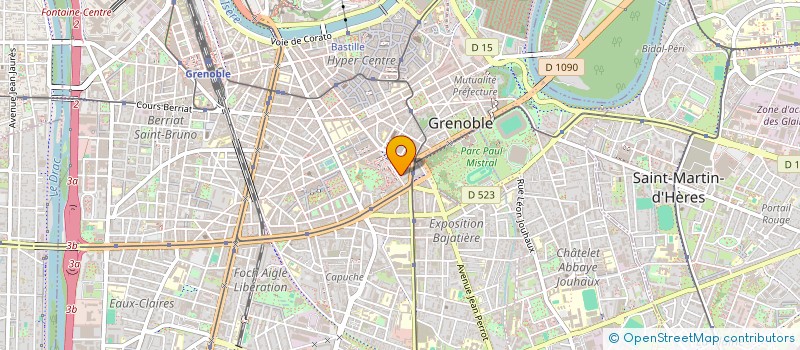 localisation de l'entreprise MADAME AFRICA RUIZ CARRILLO  GRENOBLE