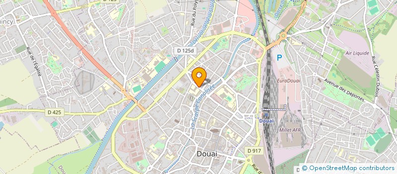 localisation de l'entreprise MADAME AFRODITI PAPADOPOULOU  TOURCOING