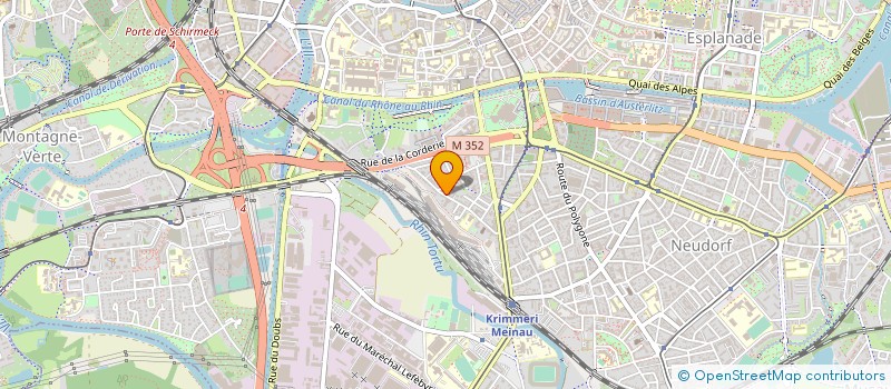 localisation de l'entreprise MADAME AGATA BIELECKA à STRASBOURG