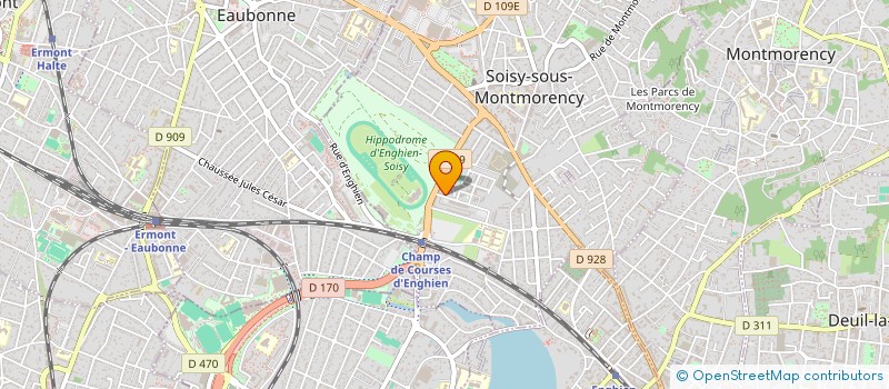 localisation de l'entreprise MADAME AGATA KRAWIEC  SOISY-SOUS-MONTMORENCY