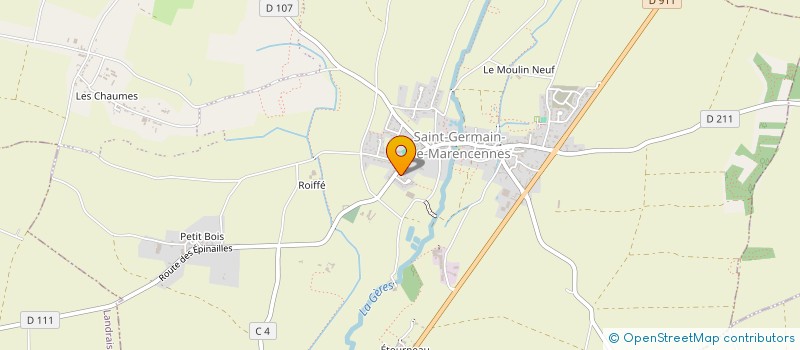 localisation de l'entreprise MADAME AGATA KRYSZPIN  SAINT-PIERRE-LA-NOUE