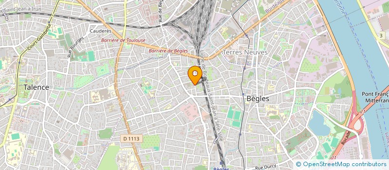 localisation de l'entreprise MADAME AGATA SAPETTO à BEGLES
