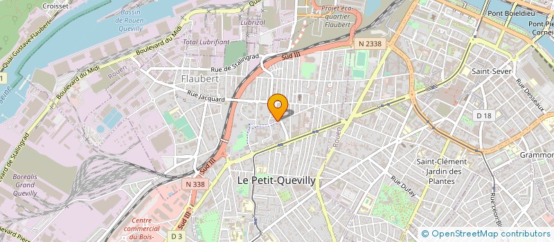 localisation de l'entreprise MADAME AGATHA ENELU  LE PETIT-QUEVILLY