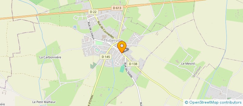 localisation de l'entreprise MADAME AGATHA JEAN  THIBERVILLE