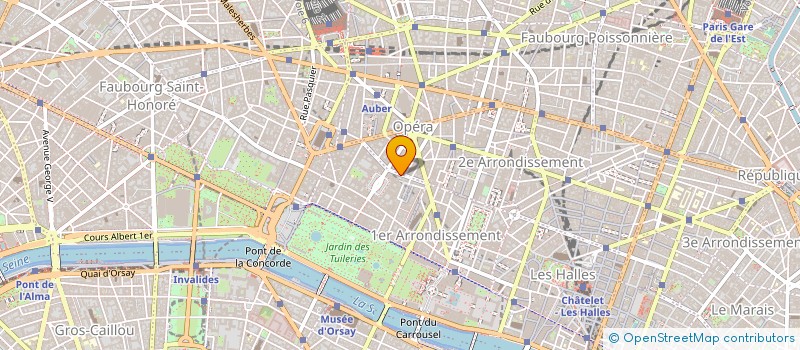 localisation de l'entreprise MADAME AGATHA ROYER à PARIS