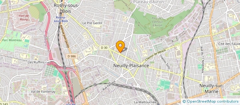 localisation de l'entreprise MADAME AGATHE ABIBON  NEUILLY-PLAISANCE