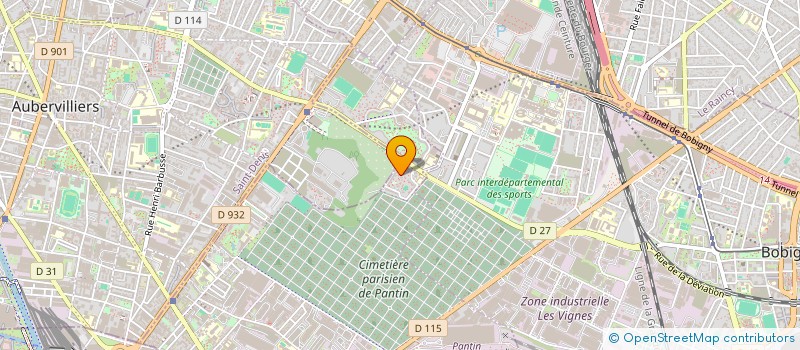 localisation de l'entreprise MADAME AGATHE ADJOUE  PANTIN