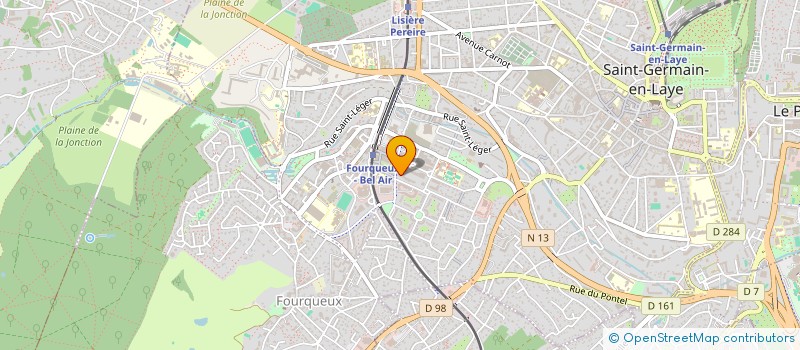 localisation de l'entreprise MADAME AGATHE AGATHE CURIE  SAINT-GERMAIN-EN-LAYE