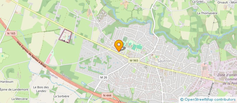 localisation de l'entreprise MADAME AGATHE AGATHE DELAUNAY  SAUTRON