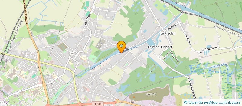 localisation de l'entreprise MADAME AGATHE AGEZ  BEUVRY