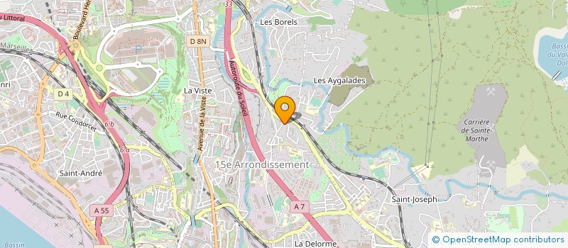 localisation de l'entreprise MADAME AGATHE ALBIOL à MARSEILLE