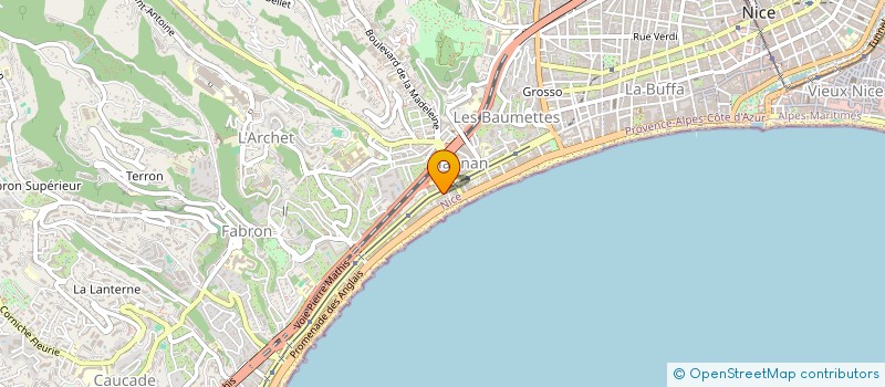 localisation de l'entreprise MADAME AGATHE AVOUSTEN à NICE
