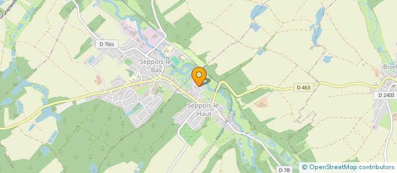 localisation de l'entreprise MADAME AGATHE BAUMANN à SEPPOIS-LE-HAUT
