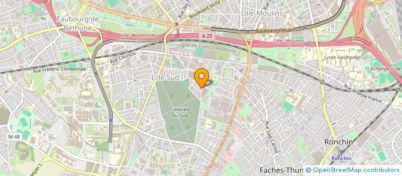 localisation de l'entreprise MADAME AGATHE BEAUVOIS à LILLE