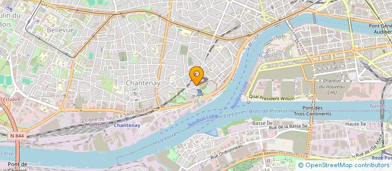 localisation de l'entreprise MADAME AGATHE BELLEST  NANTES