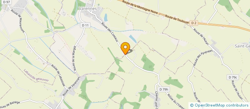 localisation de l'entreprise MADAME AGATHE BERNADET  FOURQUEVAUX