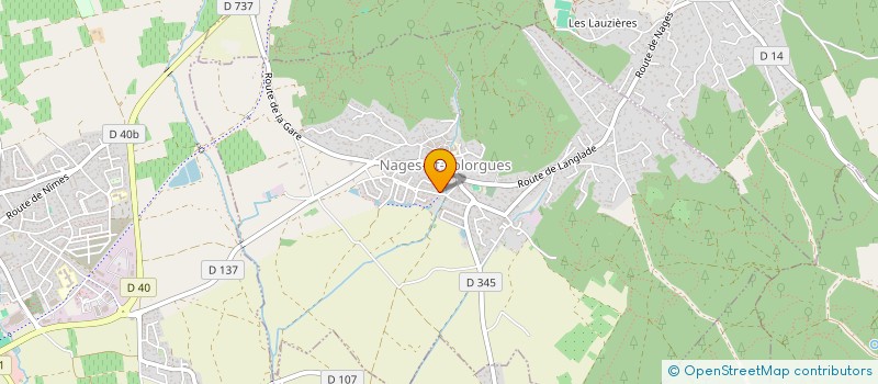 localisation de l'entreprise MADAME AGATHE BESSERVE  NAGES-ET-SOLORGUES