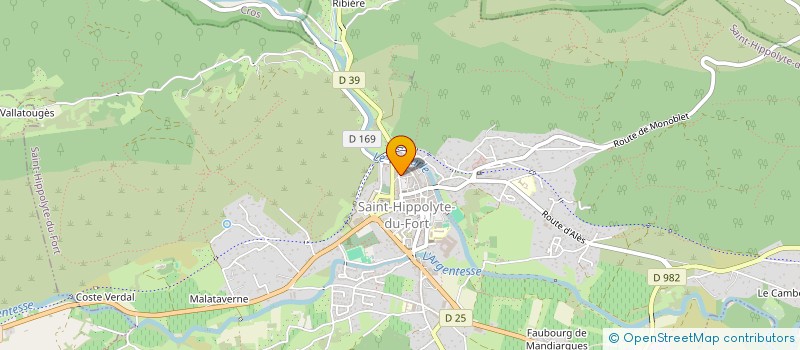 localisation de l'entreprise MADAME AGATHE BLIN  SAINT-HIPPOLYTE-DU-FORT