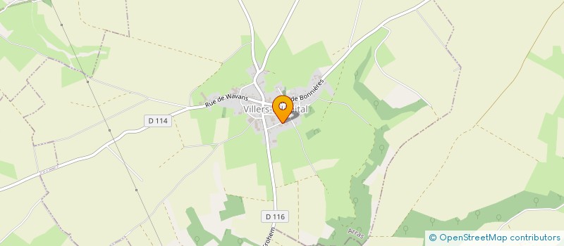 localisation de l'entreprise MADAME AGATHE BLOND à VILLERS-L'HOPITAL