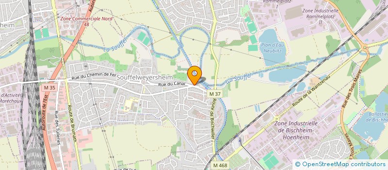 localisation de l'entreprise MADAME AGATHE BOCH  NIEDERHAUSBERGEN