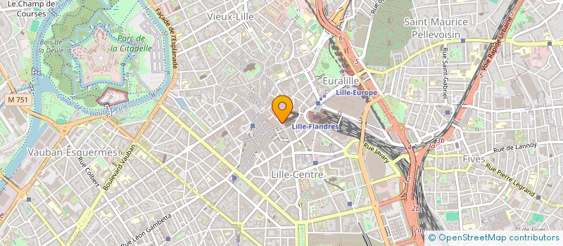 localisation de l'entreprise MADAME AGATHE BODART à LILLE