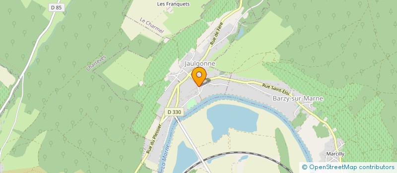 localisation de l'entreprise MADAME AGATHE BOILLEAU  JAULGONNE