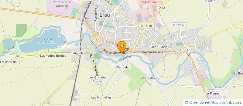 localisation de l'entreprise MADAME AGATHE BOUGLE à BROU