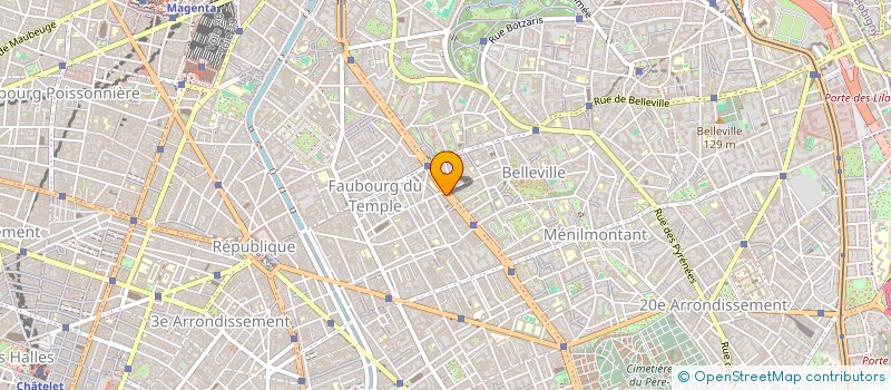 localisation de l'entreprise MADAME AGATHE BOULANGER  PARIS