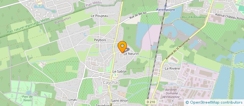 localisation de l'entreprise MADAME AGATHE BRAULT à BLANQUEFORT