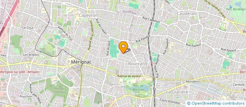 localisation de l'entreprise MADAME AGATHE BRUNE  BORDEAUX