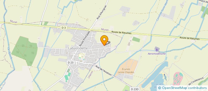 localisation de l'entreprise MADAME AGATHE CAMMILLERI  LABASTIDETTE