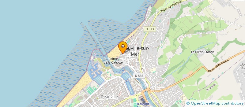 localisation de l'entreprise MADAME AGATHE CARPENTIER à TROUVILLE-SUR-MER