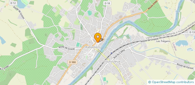 localisation de l'entreprise MADAME AGATHE CARTA  RABASTENS