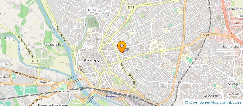 localisation de l'entreprise MADAME AGATHE CARVAJALES à BEZIERS