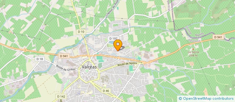 localisation de l'entreprise MADAME AGATHE CHAIX à VALREAS
