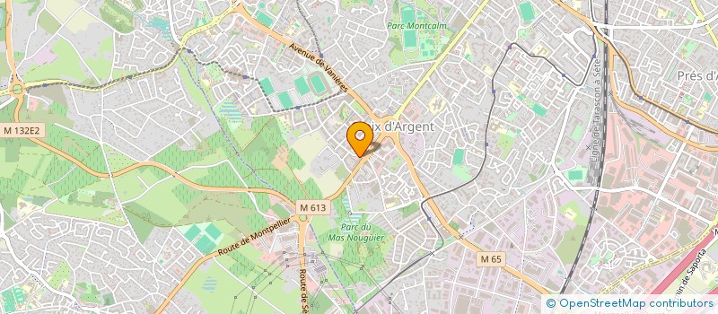 localisation de l'entreprise MADAME AGATHE CHAUSSEPIED  MONTPELLIER