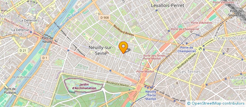 localisation de l'entreprise MADAME AGATHE CHENGUEL à NEUILLY-SUR-SEINE