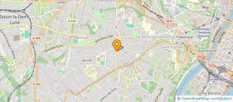 localisation de l'entreprise MADAME AGATHE CLOUP MANDAVIALLE  LYON