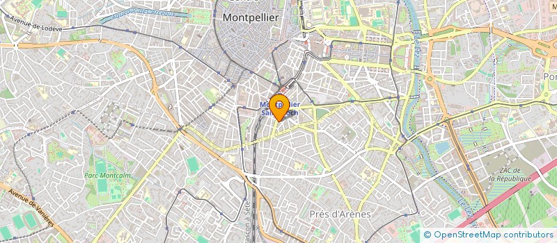 localisation de l'entreprise MADAME AGATHE COLLIN à MONTPELLIER