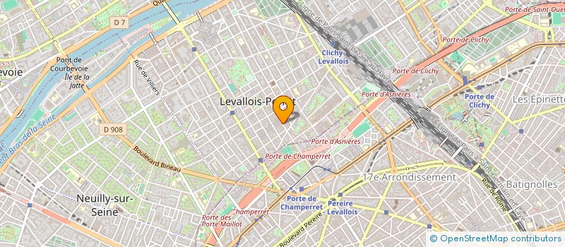localisation de l'entreprise MADAME AGATHE COPART à LEVALLOIS PERRET