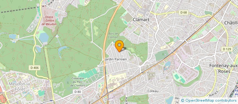 localisation de l'entreprise MADAME AGATHE COUTURIER à CLAMART