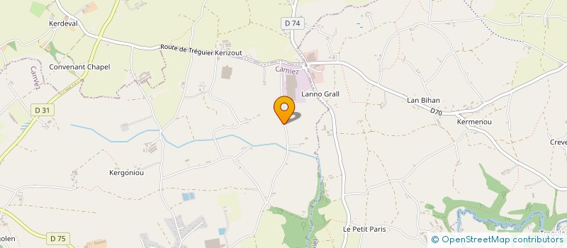 localisation de l'entreprise MADAME AGATHE DA LUZ AZEVEDO  CAMLEZ