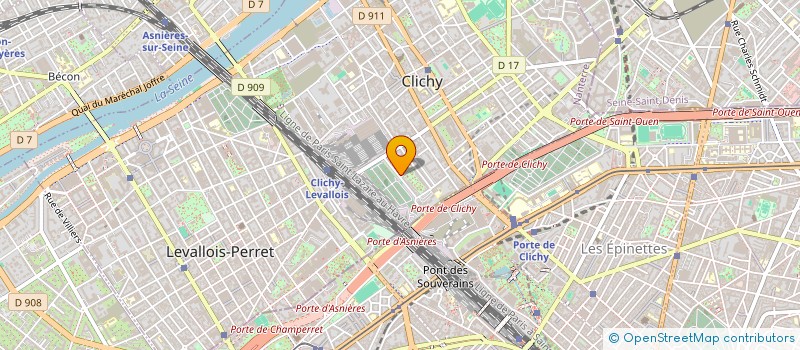 localisation de l'entreprise MADAME AGATHE DAIGREMONT à CLICHY