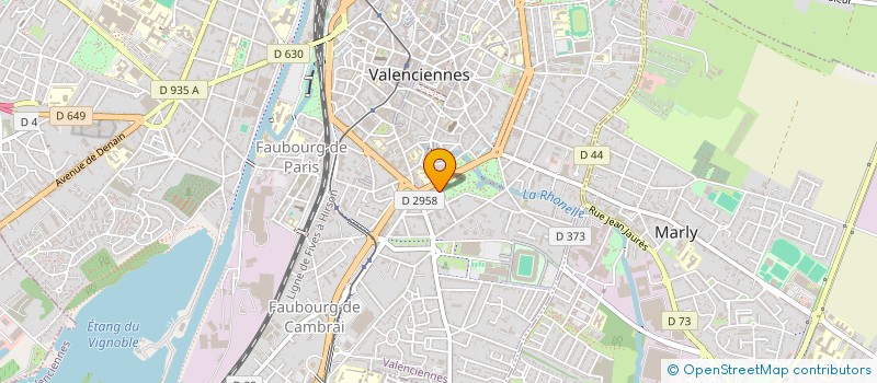 localisation de l'entreprise MADAME AGATHE DARNAULT à VALENCIENNES