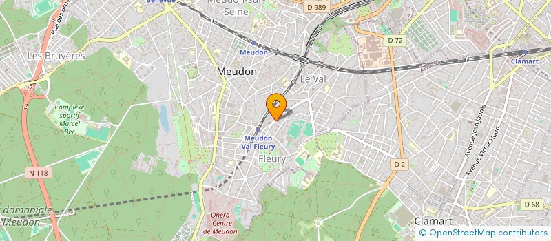 localisation de l'entreprise MADAME AGATHE DE CAGNY à MEUDON
