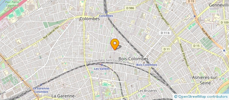 localisation de l'entreprise MADAME AGATHE DE CARRERE à BOIS-COLOMBES