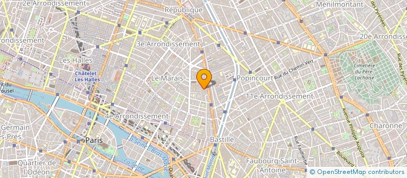 localisation de l'entreprise MADAME AGATHE DE FILIPPI à PARIS